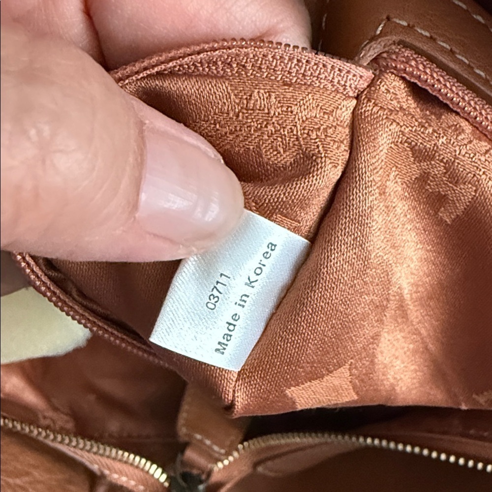 Brown Leather Tote Bag - Picture 8 of 9